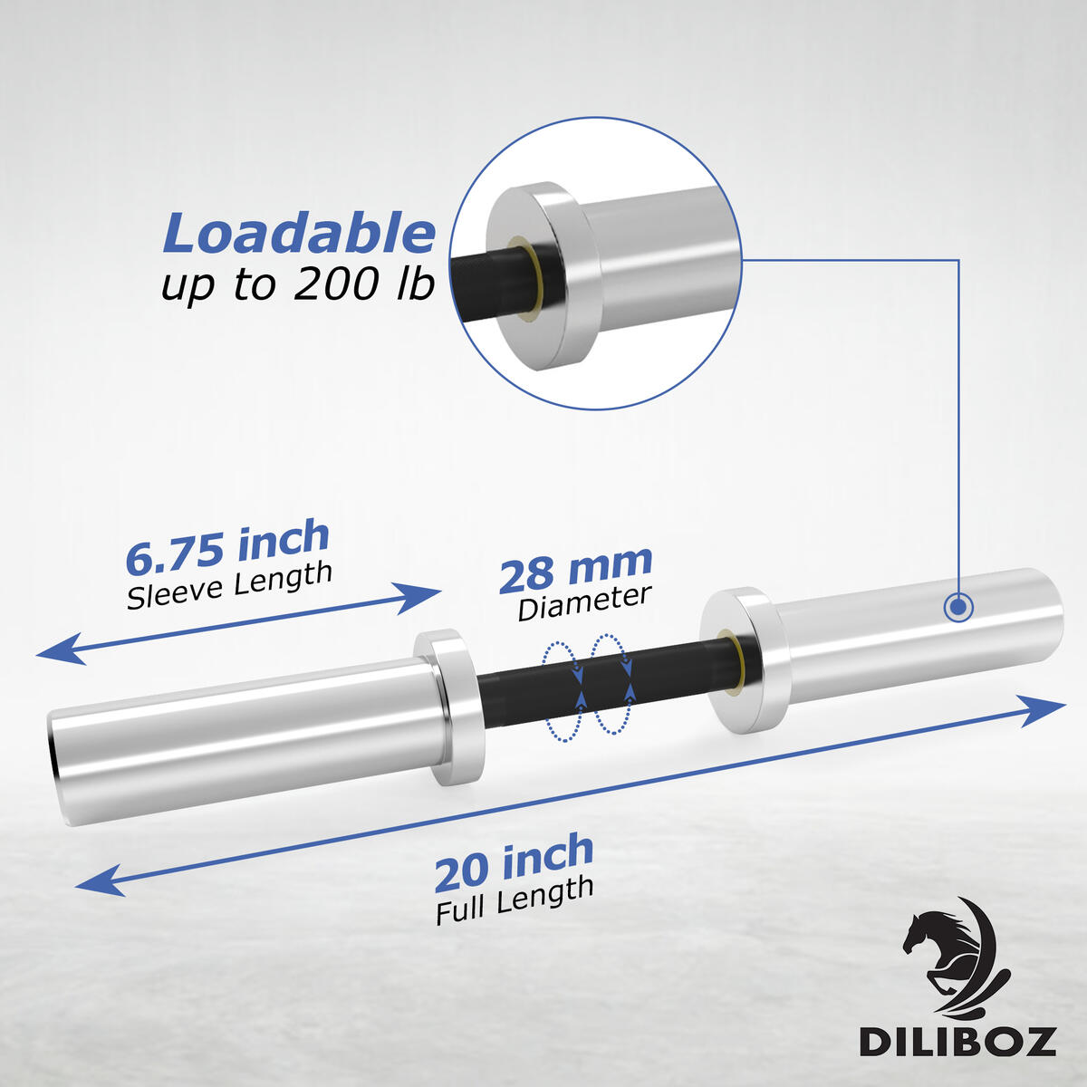 Diliboz Olympic Loadable Dumbbell Rebates - RebateKey