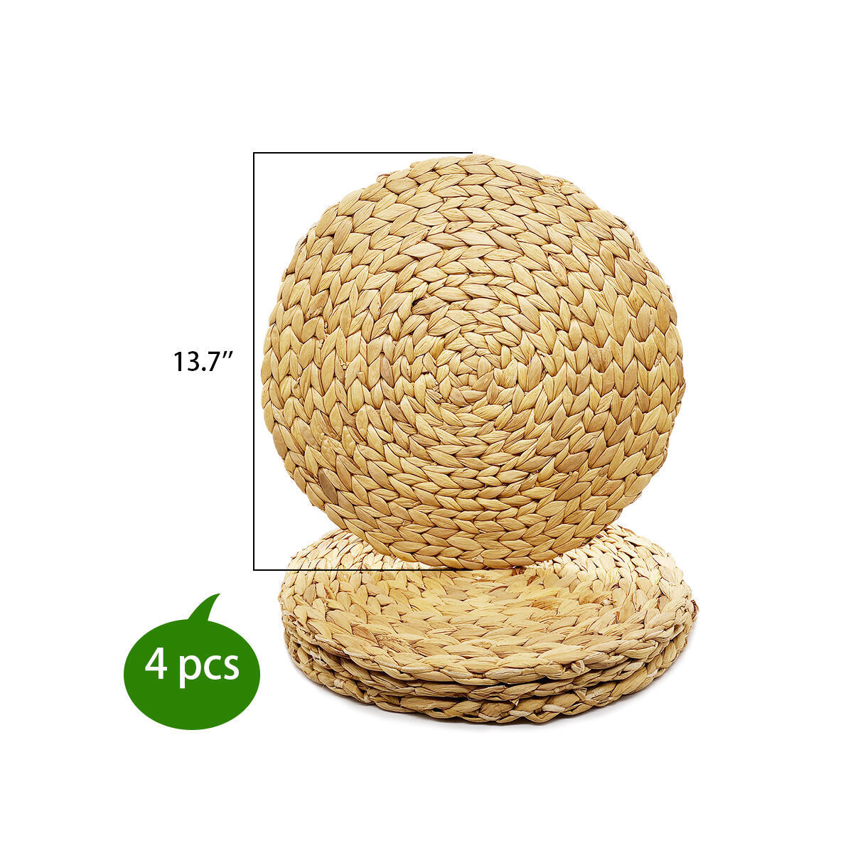 Woven Round Placemats Cashback - RebateKey
