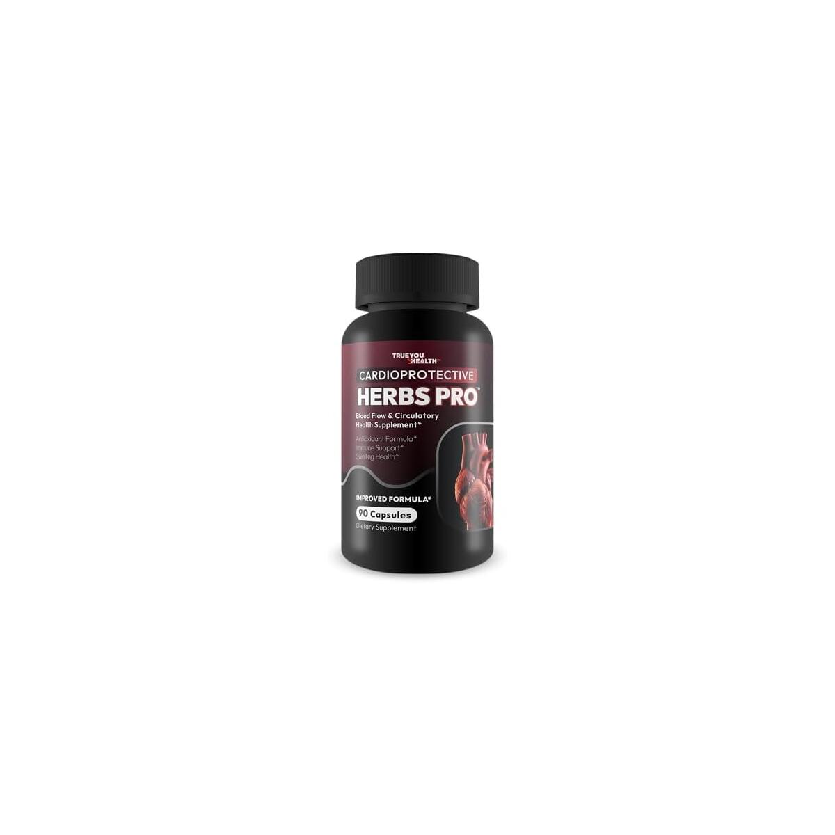 Cardioprotective Herbs Pro - Our Best Blood Flow & Circulatory Health Supplement - Blood Circulation Supplements For Cardiovascular Health Advanced Blood Flow Herbal Circulation Supplements for Men &W