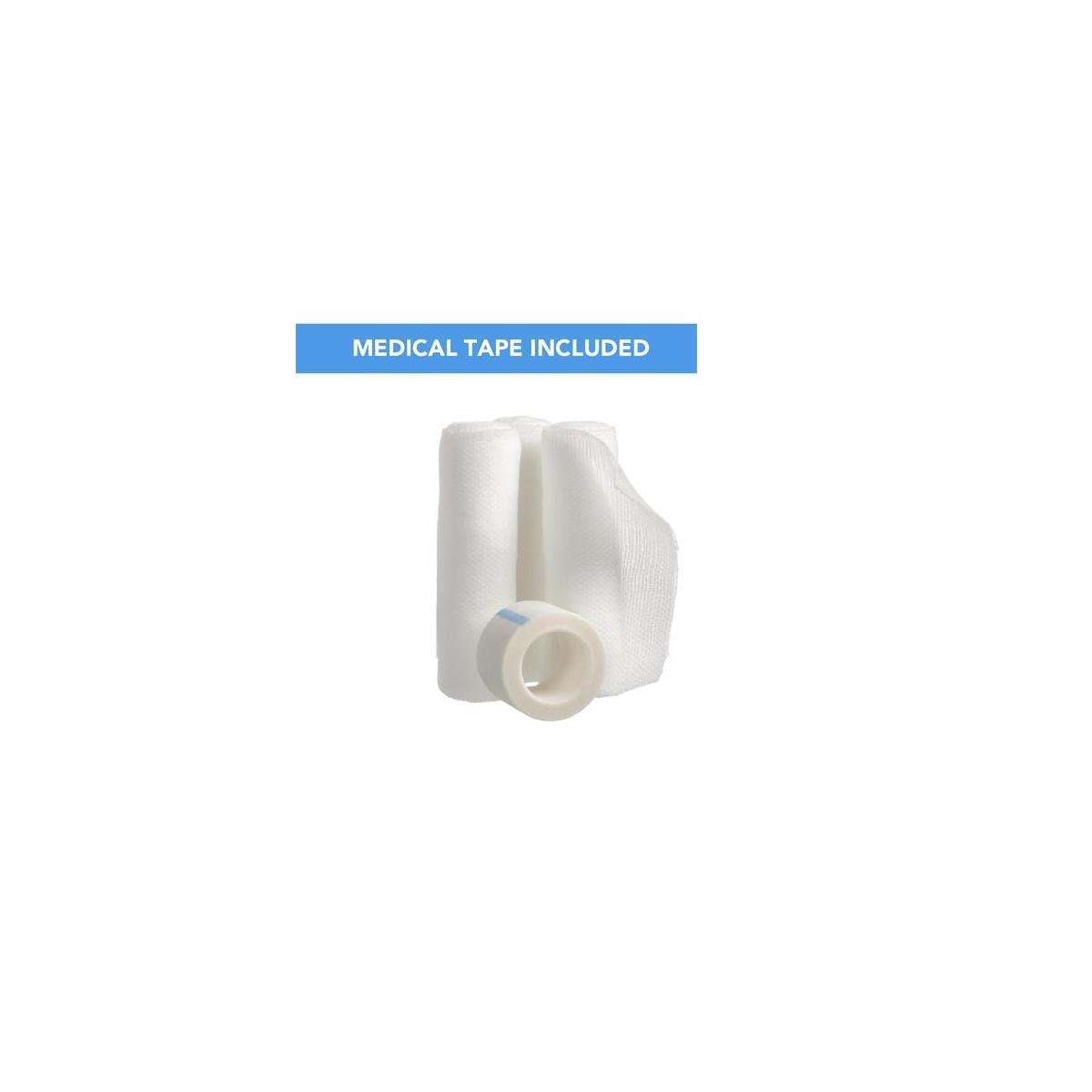 24 Gauze Bandage Rolls With Medical Tape Stretch Bandage Roll 4 X 4 Yards Cashback Rebate - RebateKey