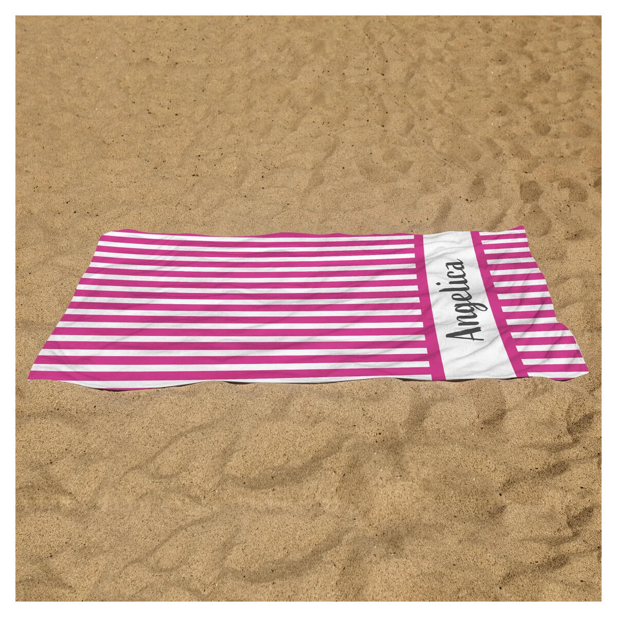 Striped Custom Beach Towel Cashback Rebates - RebateKey