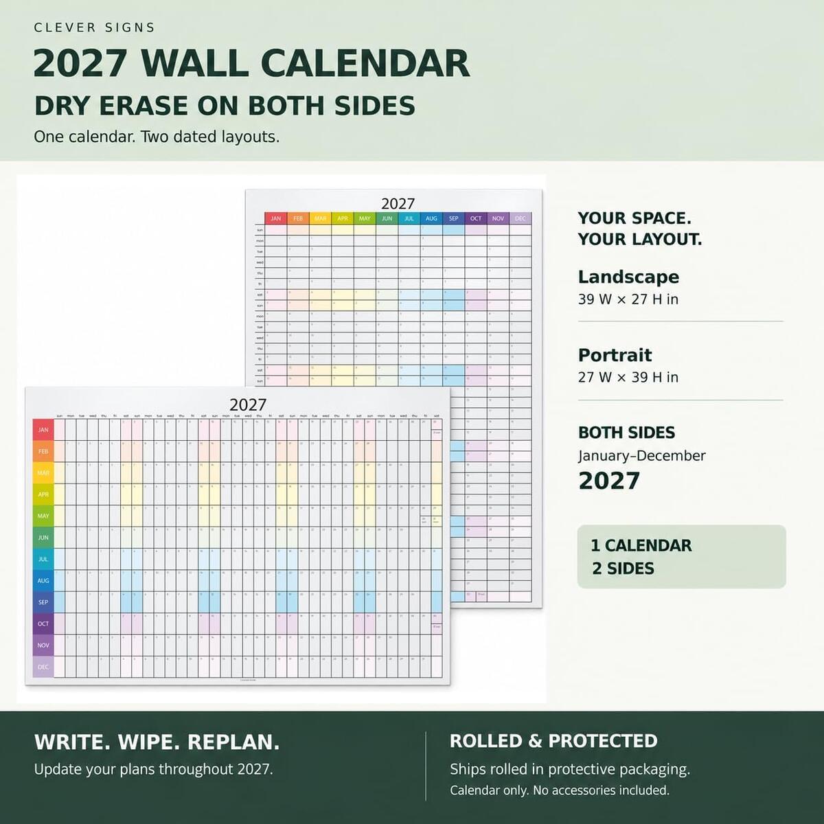 Erase Wall Calendar Cash Back - RebateKey