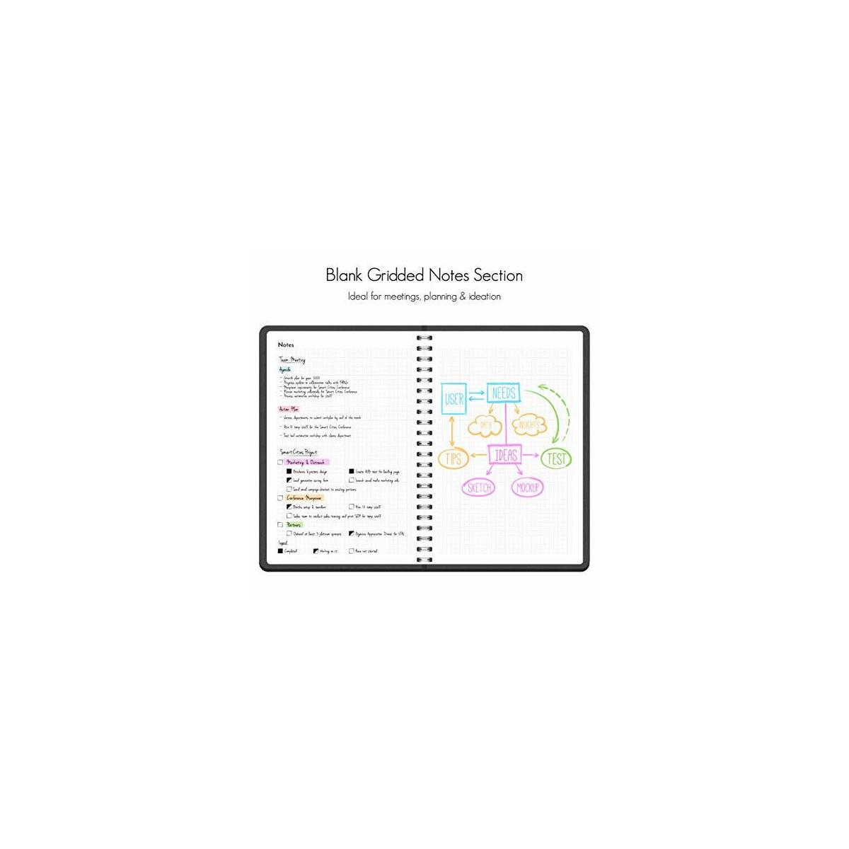 Stylio Apex Planner 2020 Dated Weekly Monthly Calendar Planning Pages Bonus Cashback - RebateKey