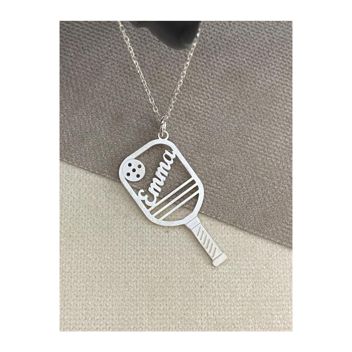 Pickleball Name Necklace Pickleball Rebate - RebateKey