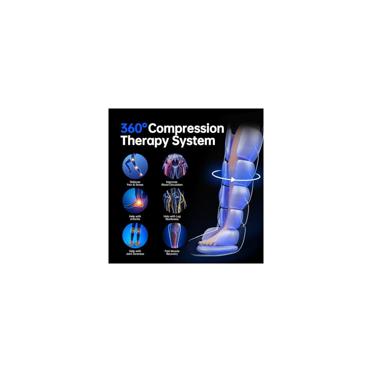 Heyelax Leg Compression Massager Cashback Rebates - RebateKey