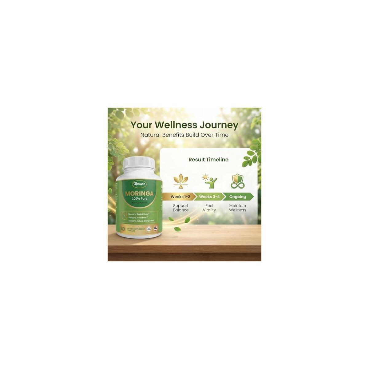 Moringa Capsules 800mg Cashback - RebateKey