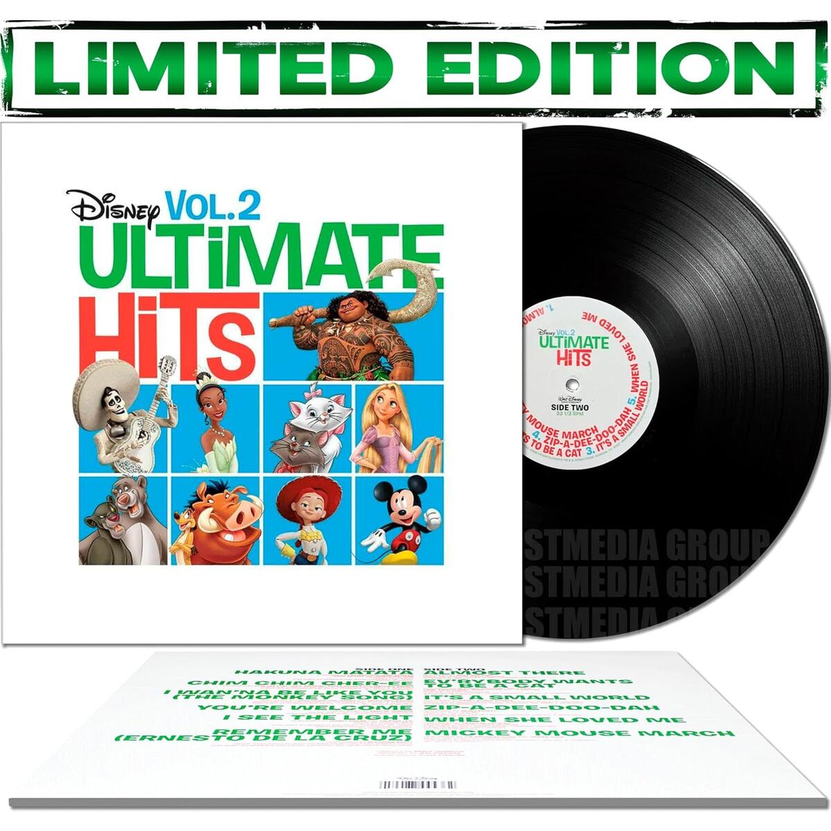 Disney Ultimate Hits Vol. 2 - Disneу Limited Black Edition / Kids Records Vinyl [LP]