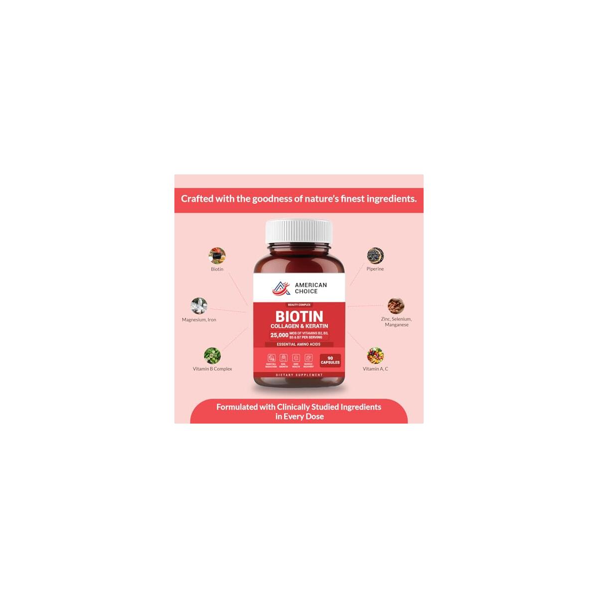 Biotin Collagen Keratin Supplement Cashback Rebate - RebateKey