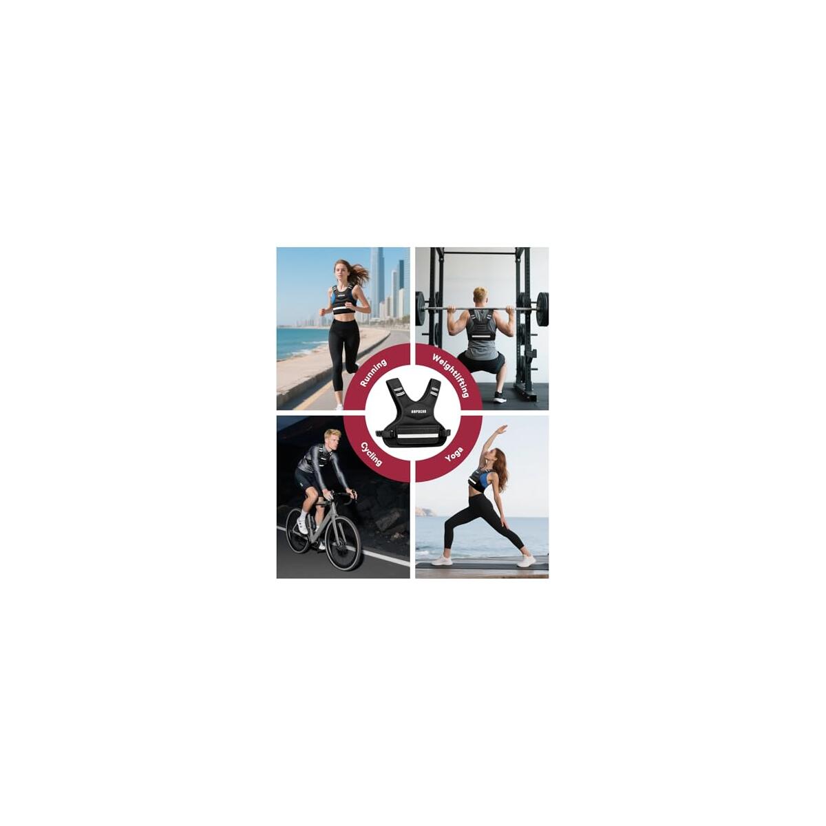 Adjustable Weighted Vest For Men And Women Rebates - RebateKey