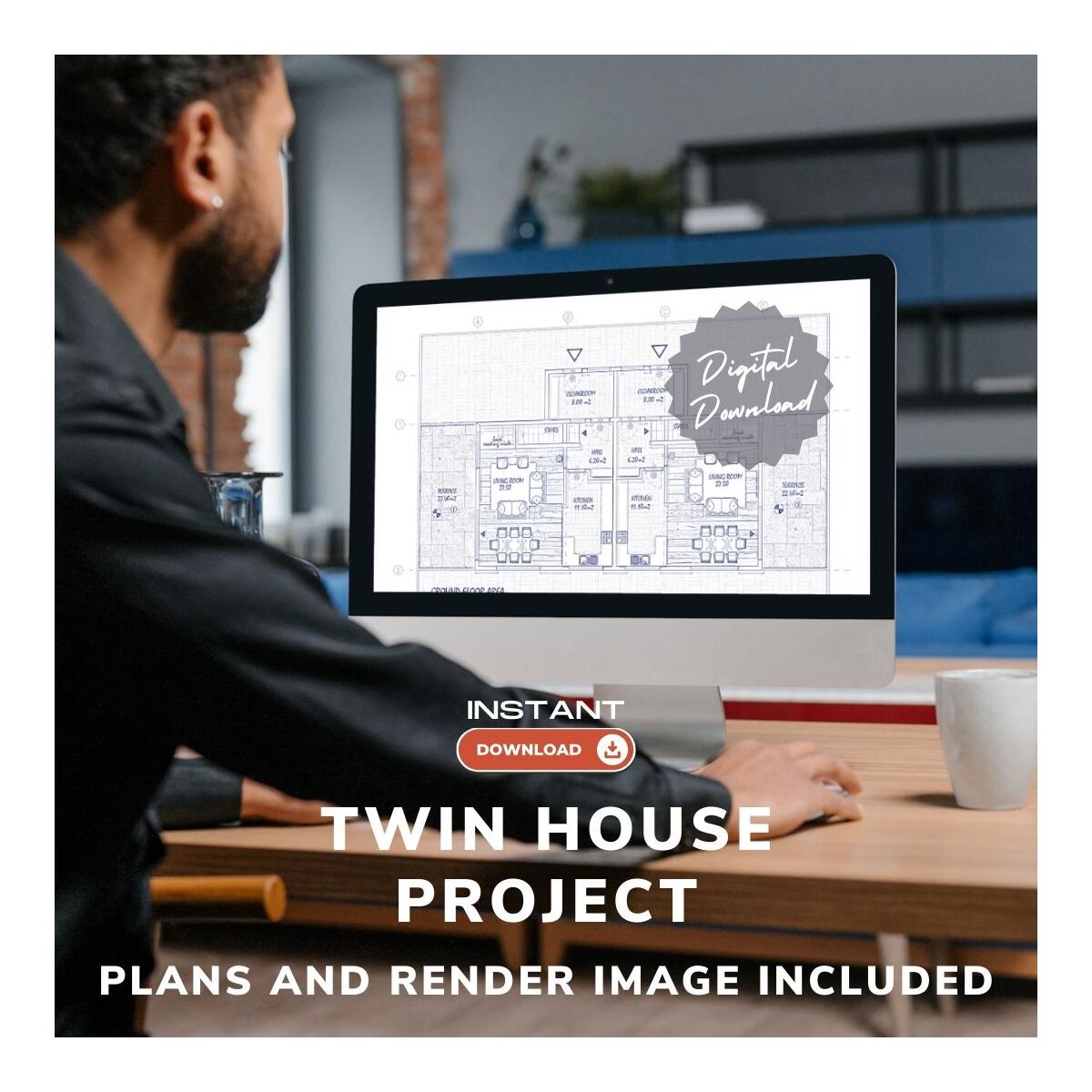 4 Bedroom Duplex Twin House Blueprints Rebates - RebateKey