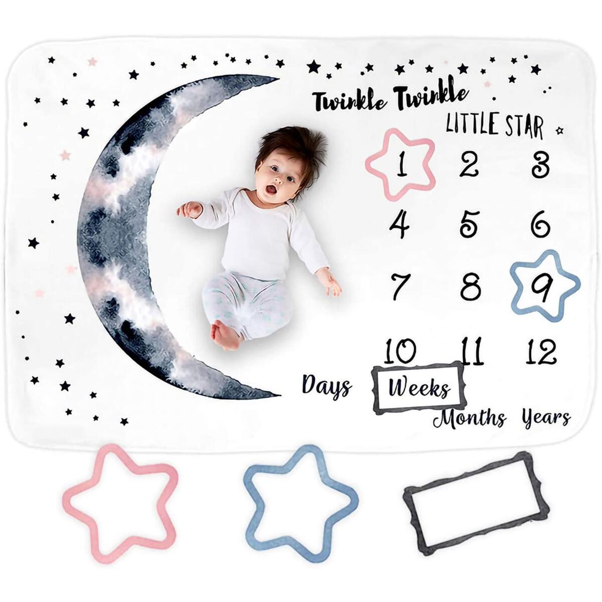 Baby Monthly Milestone Blanket Unisex Rebates - RebateKey