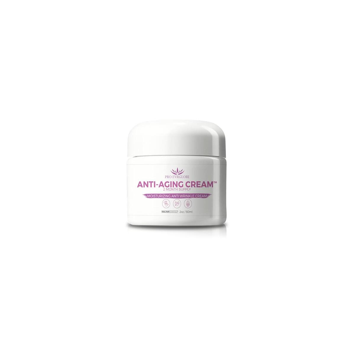 Pro Evrglori Anti Aging Cream - 2 Month - Our Best Anti Aging Cream for Women - Pro Everglori Skincare Anti Wrinkle Cream for Women - Pro Evrglori Anti Aging Skin Cream for Women - Skin Wrinkle Cream