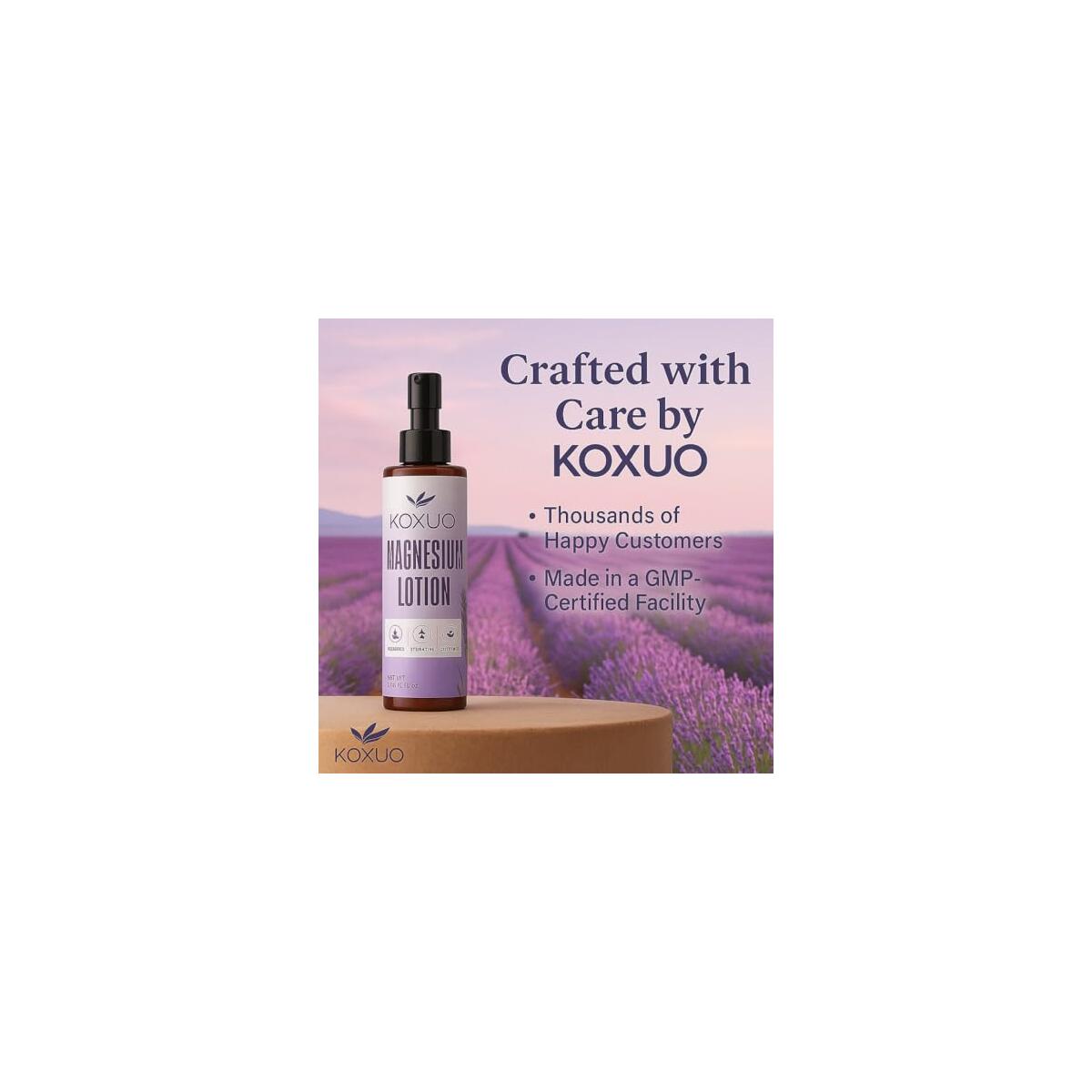 Koxuo Magnesium Lotion Cash Back - RebateKey