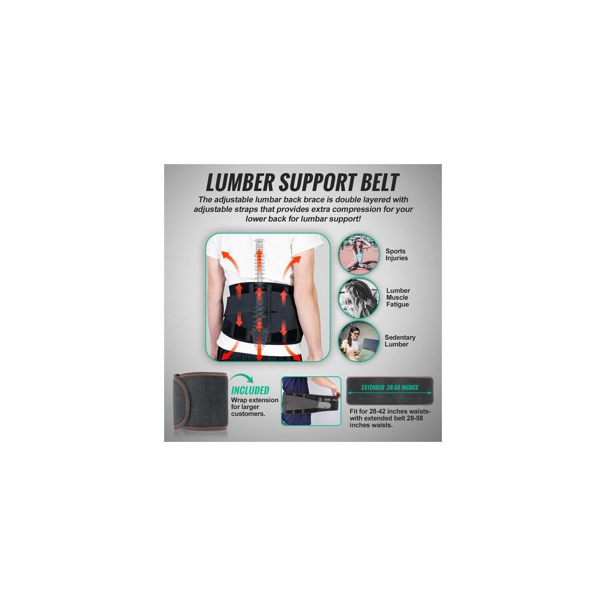 3in1 Cordless Infrared Heating Pad Lower Back Massage Lumbar Support Belt With2 Cash Back - RebateKey