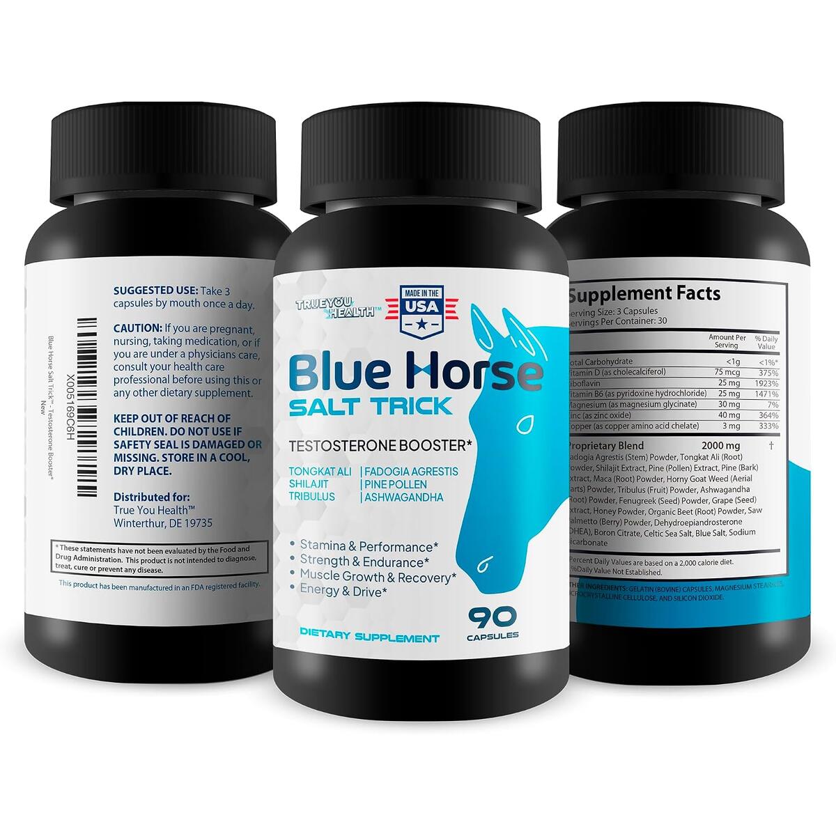 Testosterone Booster Blue Cashback Rebates - RebateKey