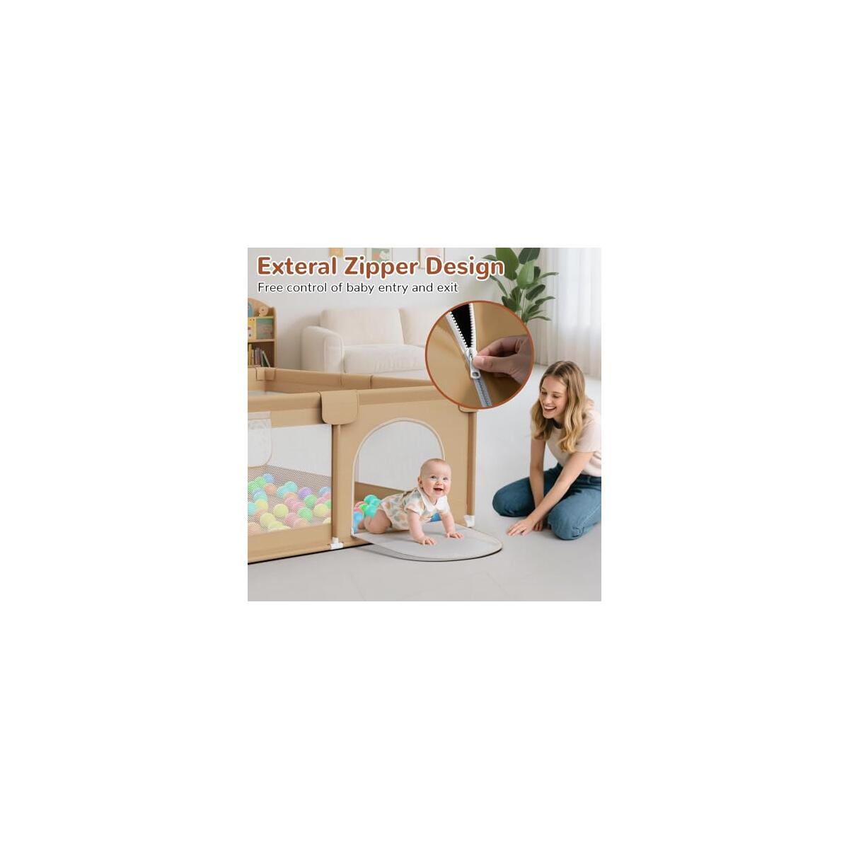 Large Baby Playpen 3 Cash Back - RebateKey