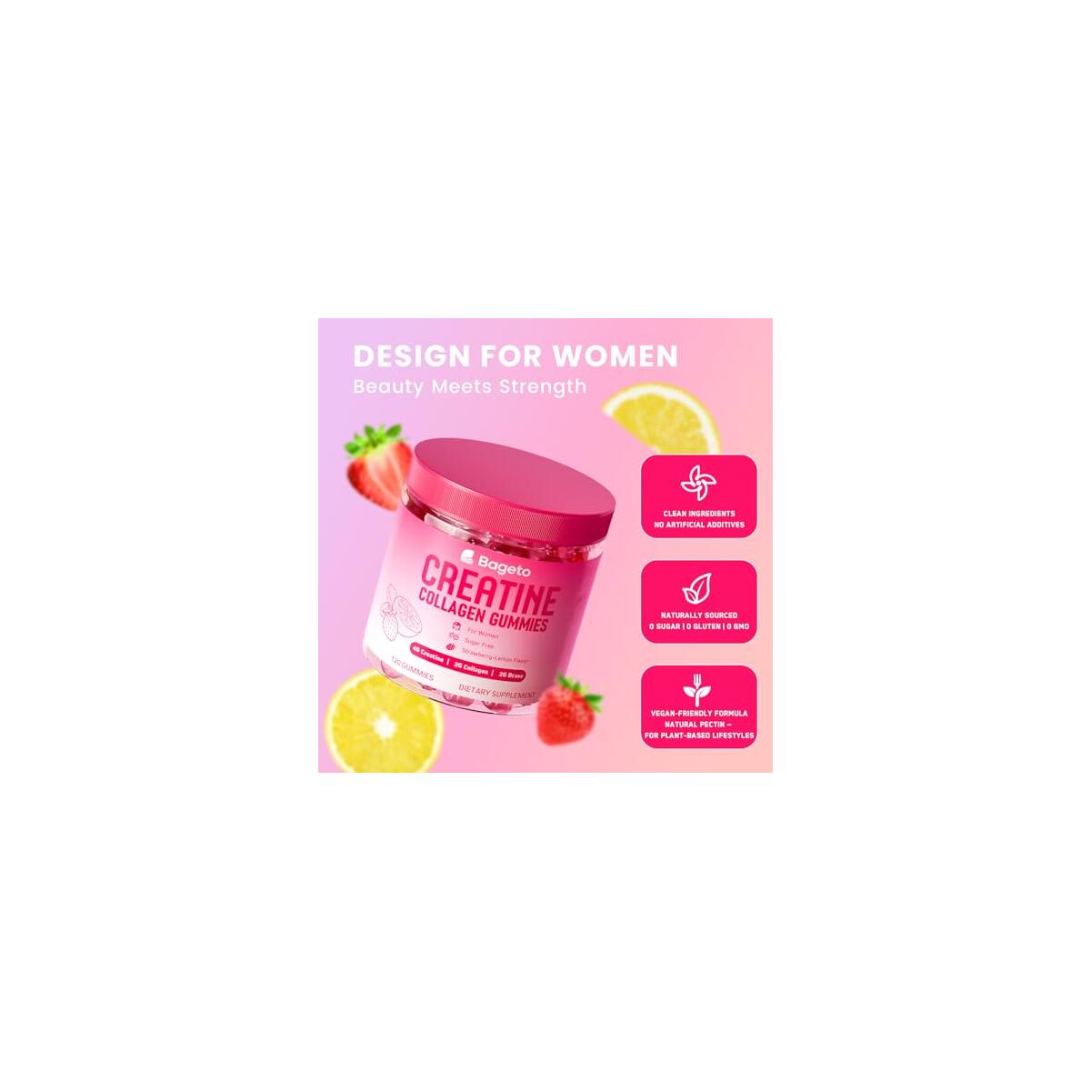 Creatine Monohydrate Gummies With Collagen Cash Back - RebateKey