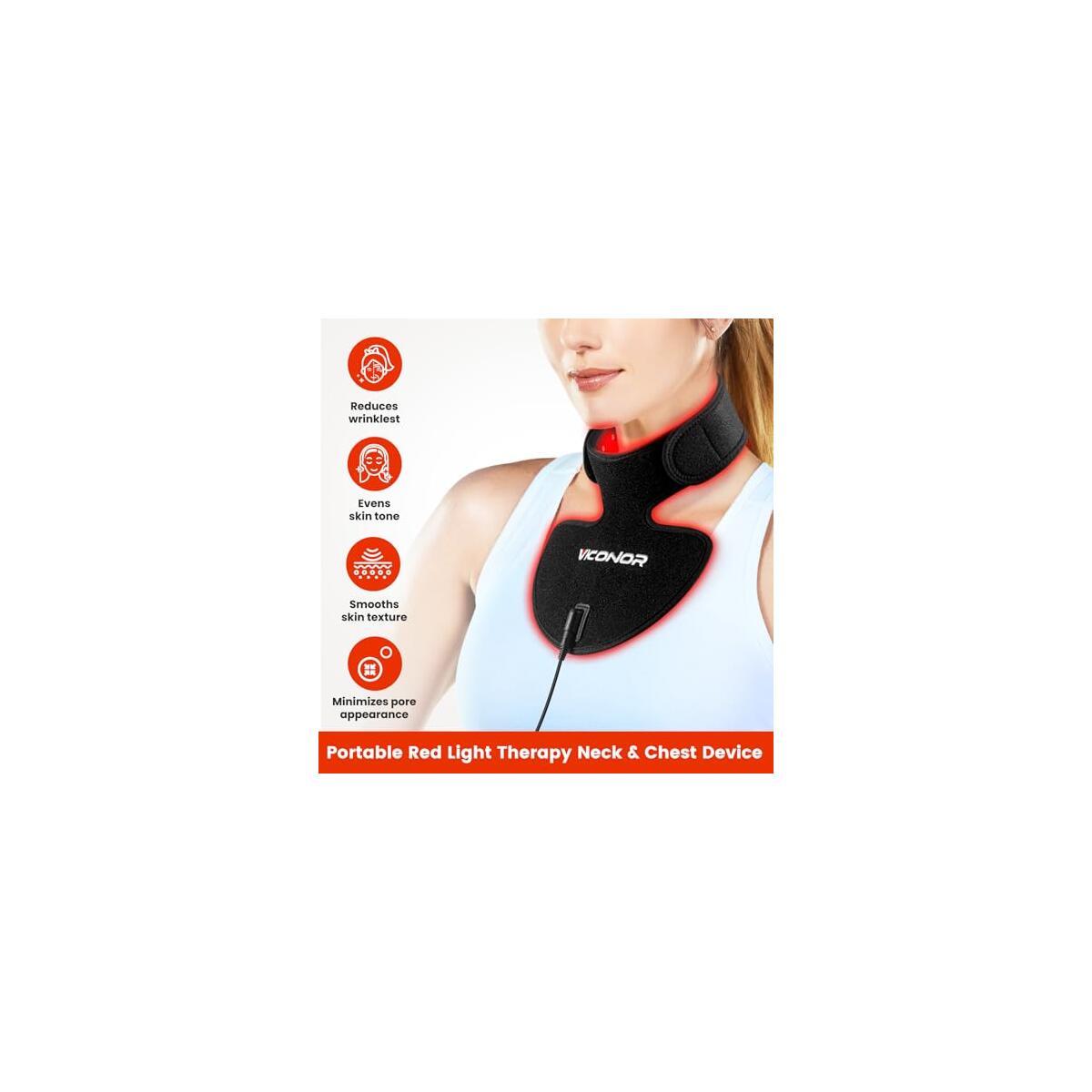 Neck And Chest Red Light Therapy 1 Cashback Rebate - RebateKey
