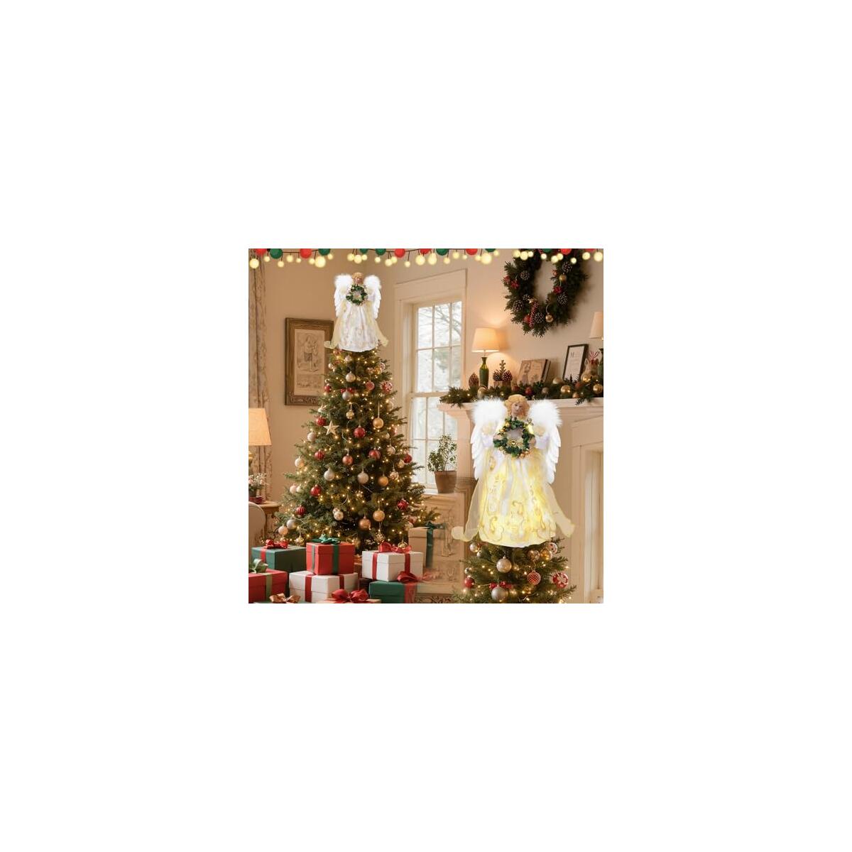Christmas Tree Topper Angel With Lights Rebate - RebateKey