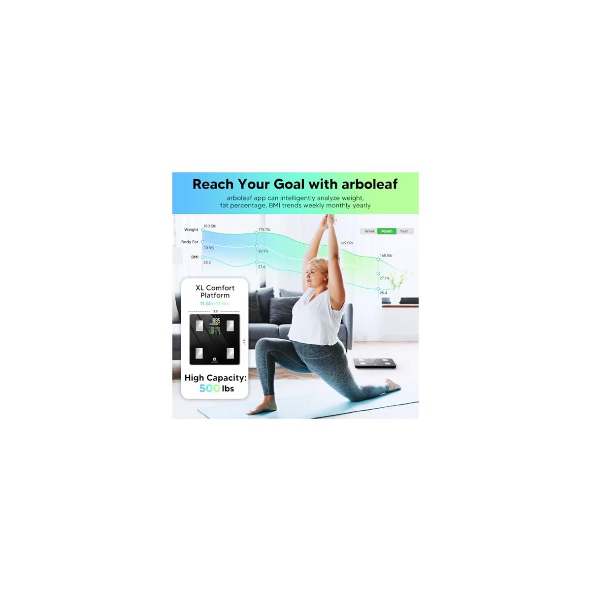 Smart Scale With Bmi Cash Back - RebateKey
