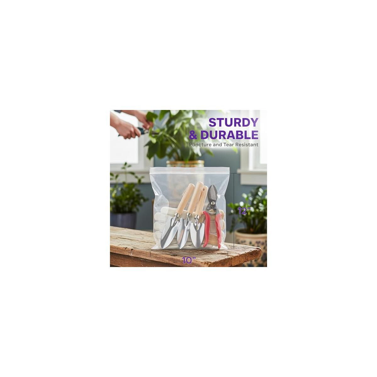 Clear Resealable Medium Cashback - RebateKey