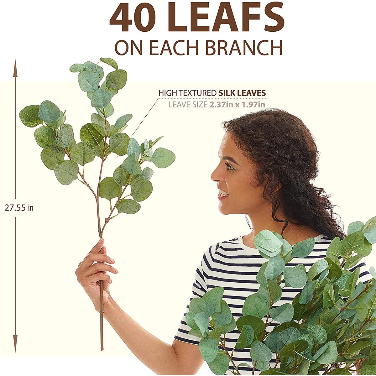 Artificial Eucalyptus Leaves Cashback - RebateKey