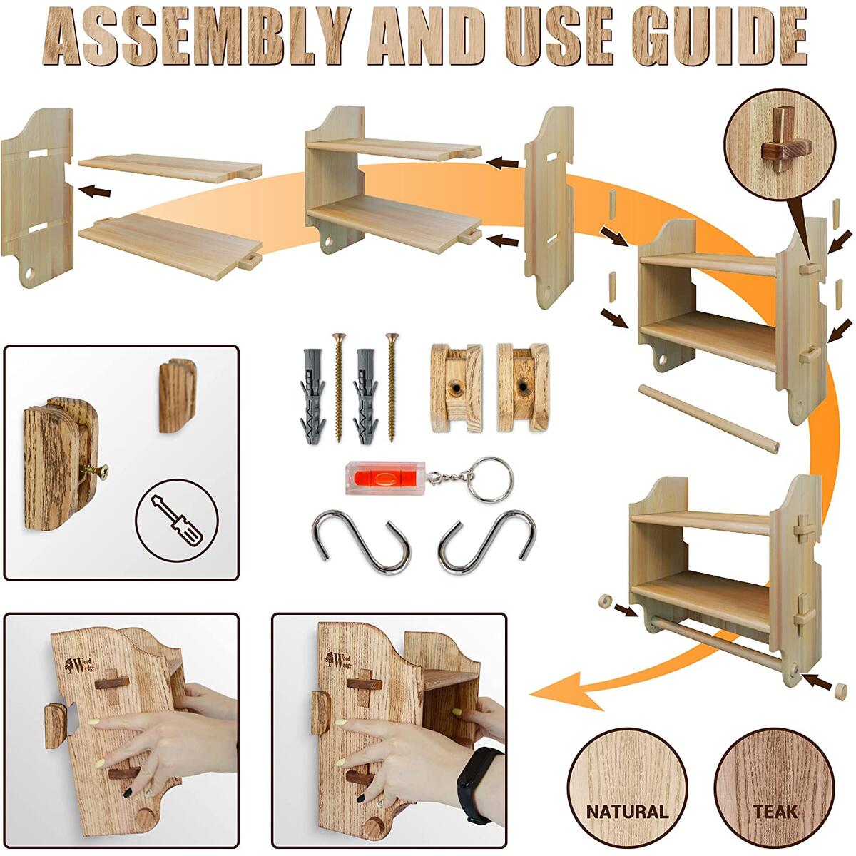 Rustic Wood Shelves Cashback Rebate - RebateKey