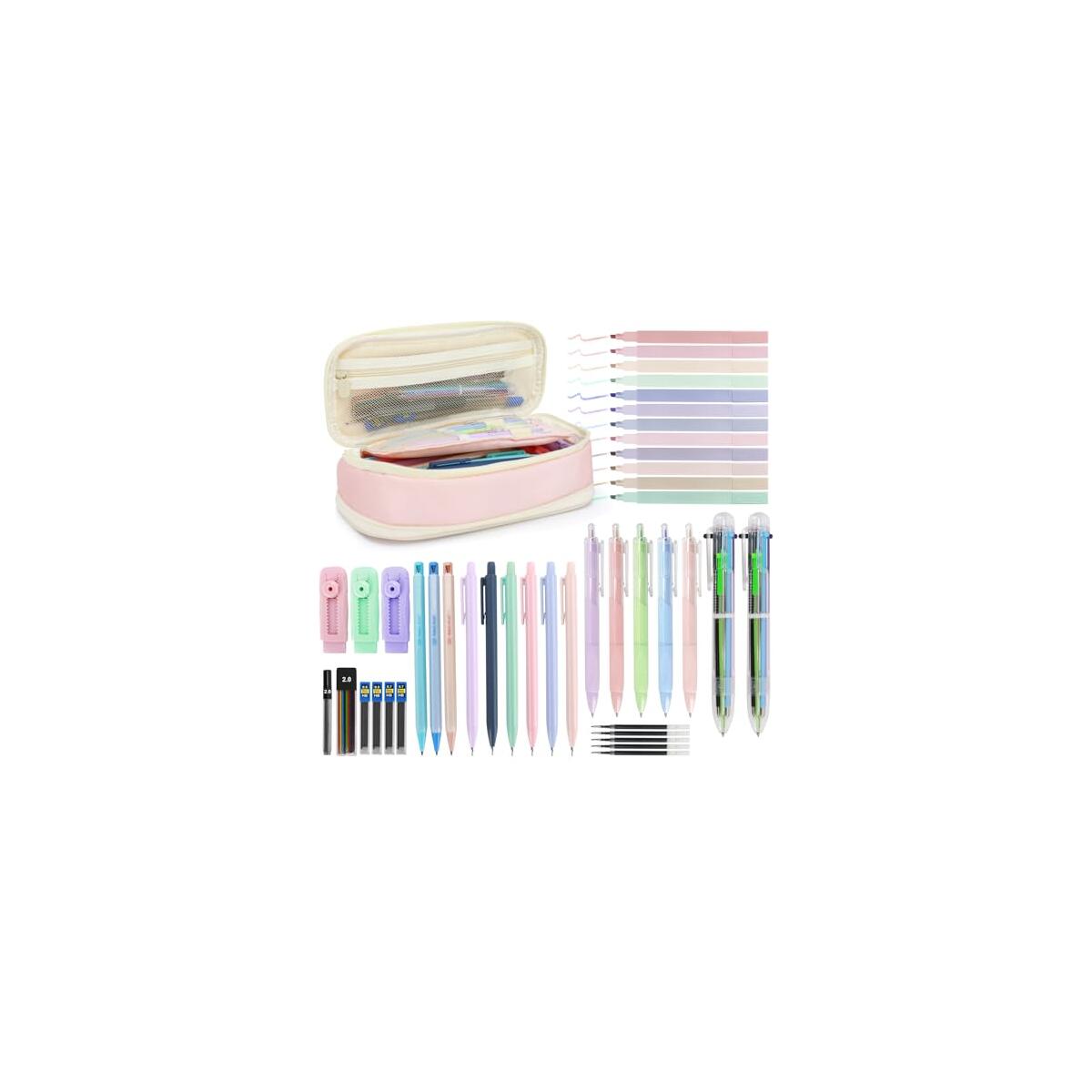 43 Pcs Aesthetic School Supplies Kit Cashback - RebateKey