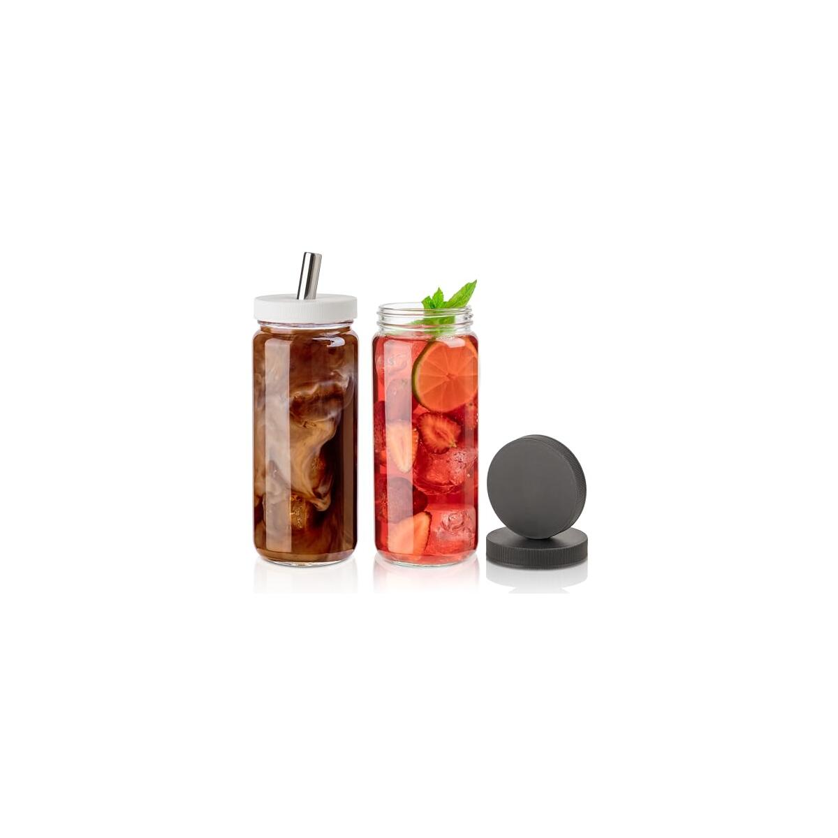 Glass Coffee Cups With Lids And Straw Rebate - RebateKey