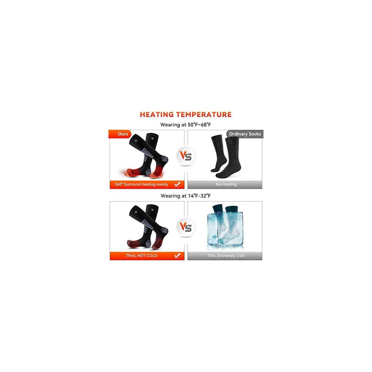 Heated Socks For Men 5 Cashback Rebate - RebateKey