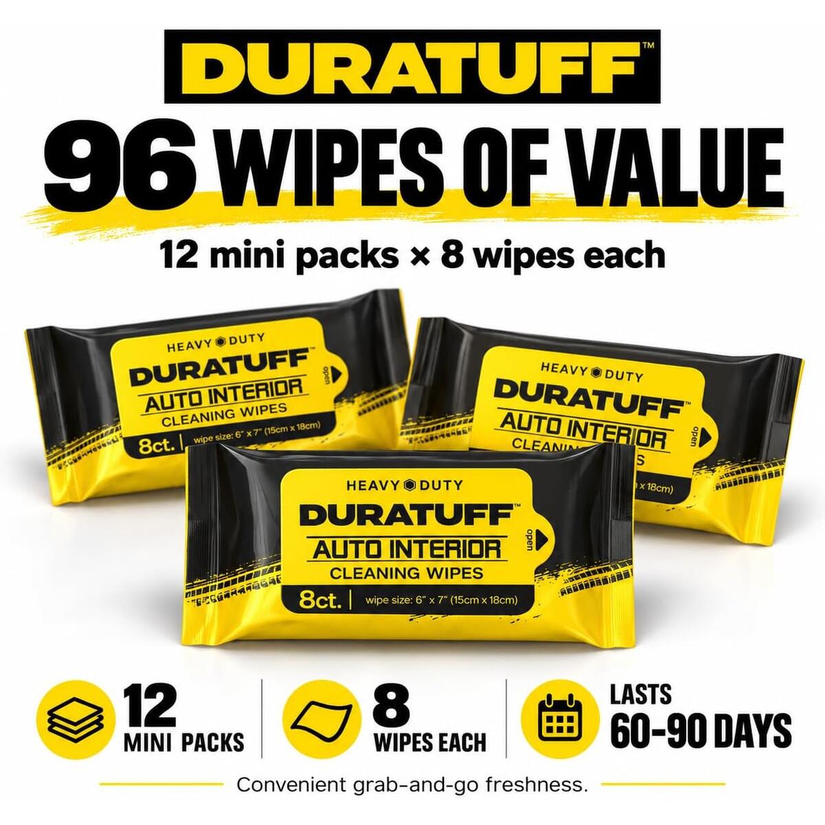 Duratuff Auto Interior Wipes Cash Back - RebateKey