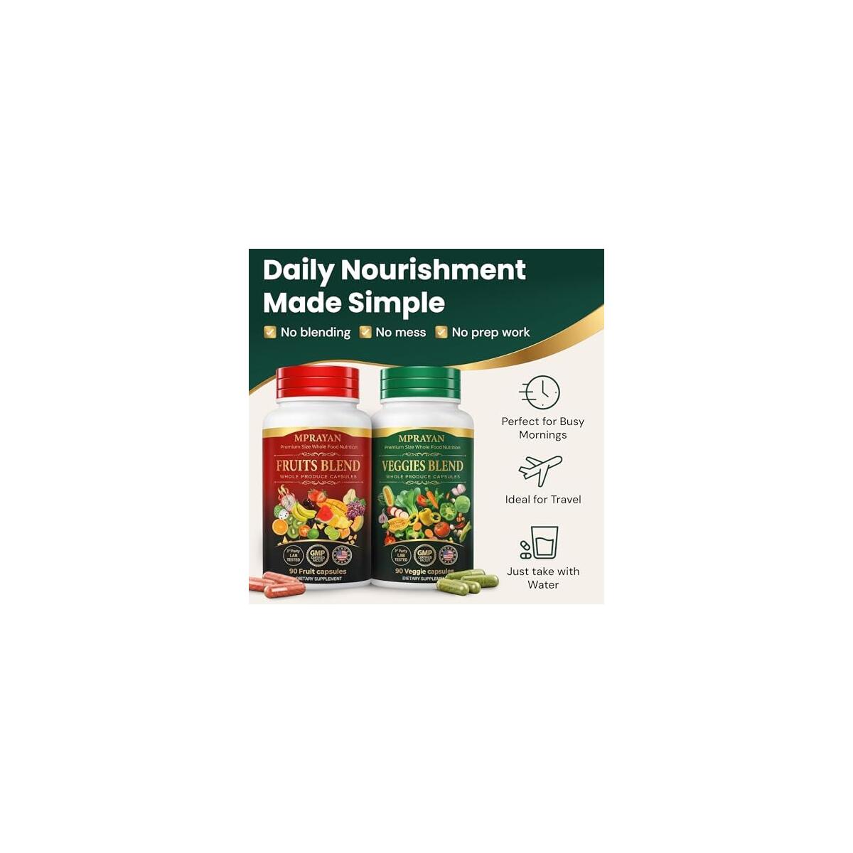 Mprayan Fruits Veggies Whole Food Supplement Cashback Rebate - RebateKey