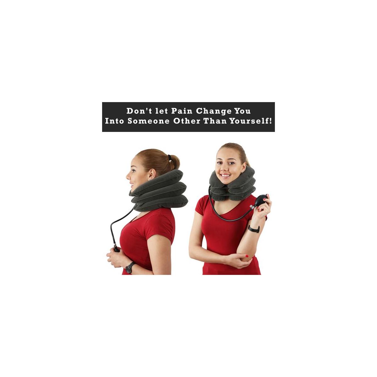 Neck Traction Collar For Men And Women Cervical Brace For Home Use Neck3 Rebates - RebateKey