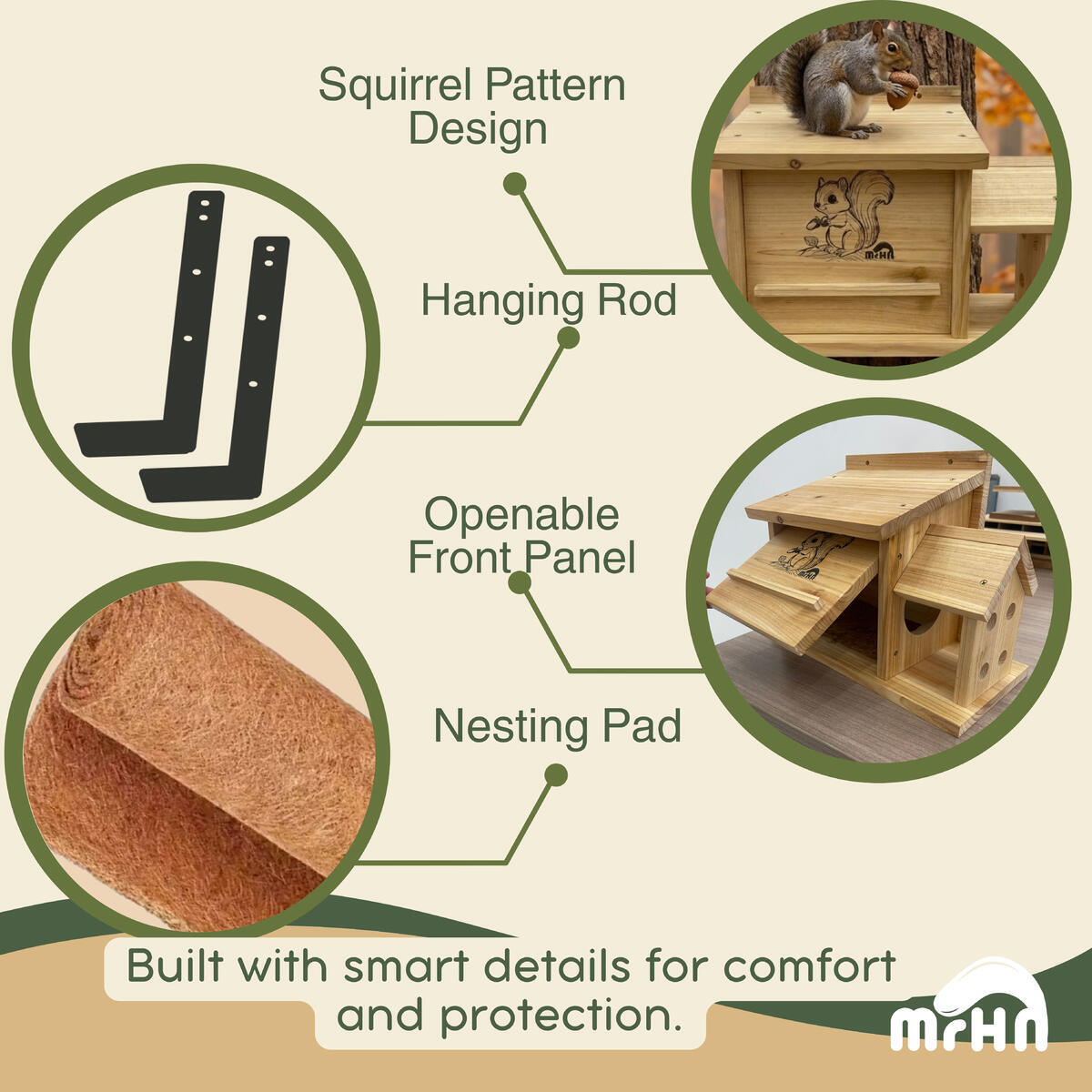 Small Size Squirrel House Cashback Rebates - RebateKey