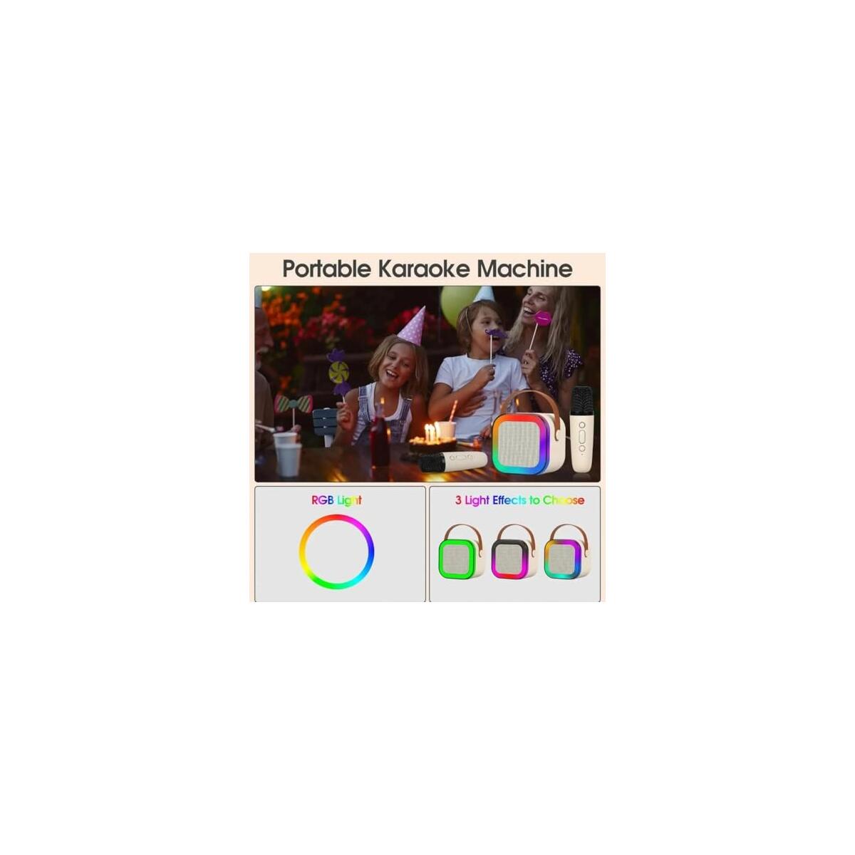 Portable Karaoke Set With 2 Wireless Rebate - RebateKey